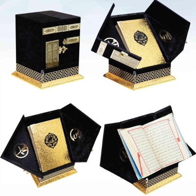 Çift Kapılı Kadife Kaplamalı Kabe Maket